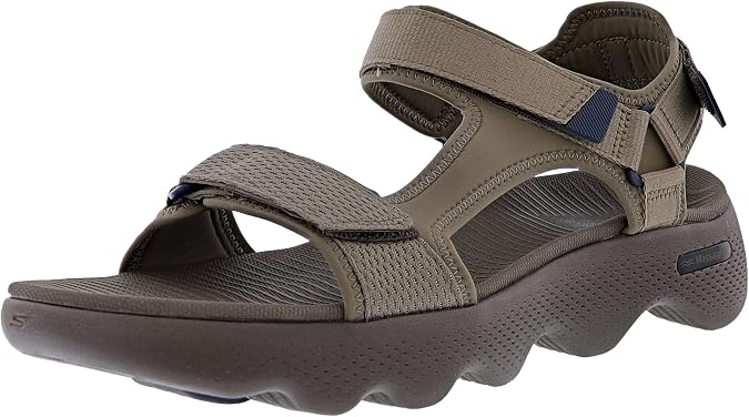 Skechers Mens Go Walk Massage Fit- Reflexology Sandal