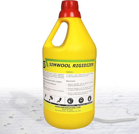 SIMOND STORE Rigidizer for Ceramic Fiber Coating, 1 Gallon Rigidizer