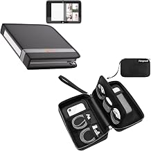 Fireproof 1.5" 3 Ring Binder with Zipper & JHSafer Fireproof Electronics Organizer Travel Case