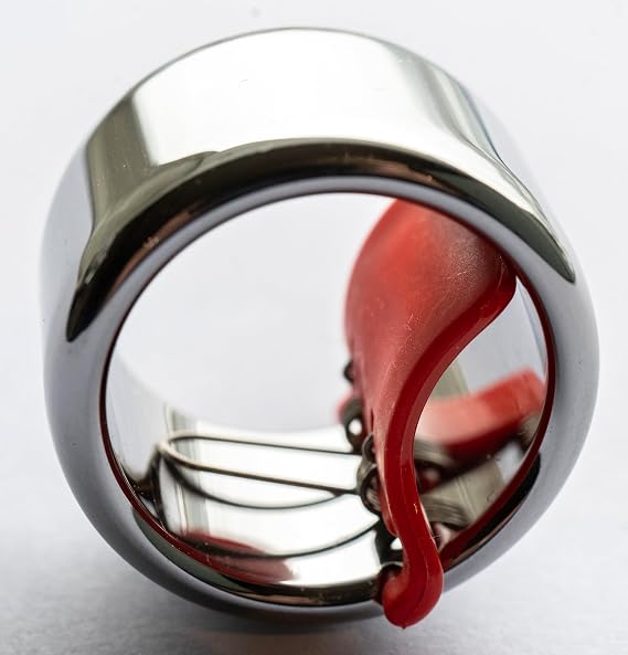 Black Mountain Slide Guitar Rings - Made from Tungsten Steel | Acoustic guitar, electric guitar, bass, ukulele and more. Smooth surface finish, almost as hard as diamond.