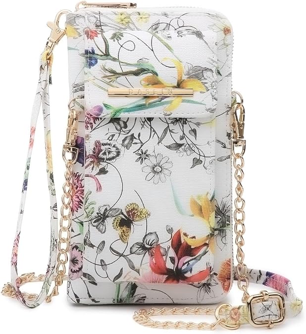Dasein Crossbody Bag Phone Purse Handbag for Women Shoulder Bag Credit Card Wristlet Wallet with Multi Pockets