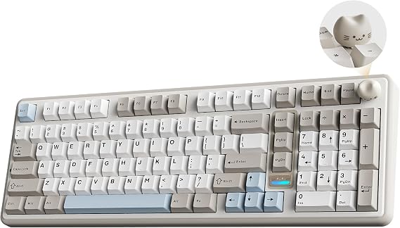 YUNZII B98 PRO 96% Wireless Mechanical Keyboard (Beige, Candy Switch)
