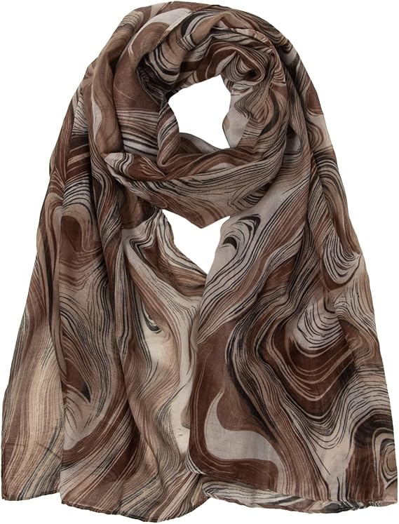 RIIQIICHY Printed Women Scarf Gifts Ladies Lightweight Scarves Shawls Wraps