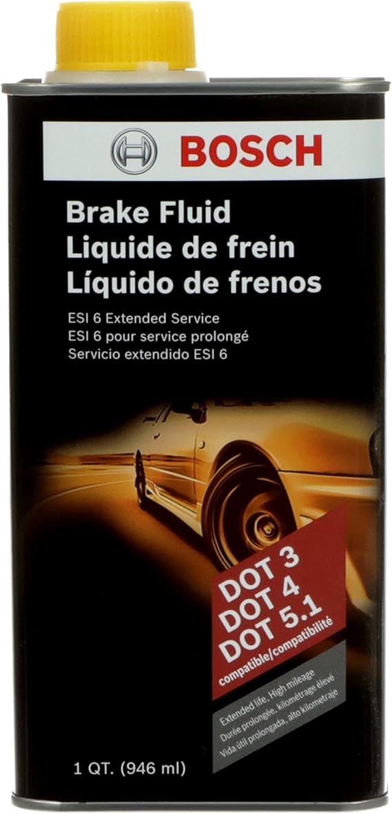 BOSCH ESI6-32N Low Viscosity Extended Life Brake Fluid, DOT 3/4/5.1 - 1 Qt.