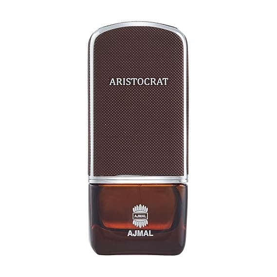 Ajmal Aristocrat Eau de Parfum for Men 2.5 fl oz / 75 ml | Long-Lasting Woody Ambery Fragrance with Citrus & Musk | Luxury Perfume Crafted in Dubai