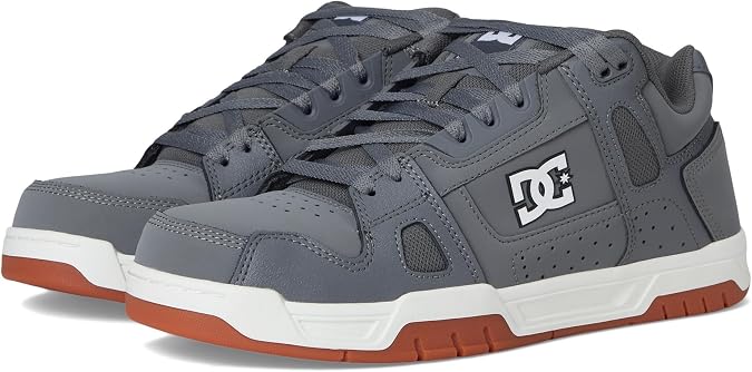 DC Work Men's Stag Work Gray and Gum Composite Toe Boots