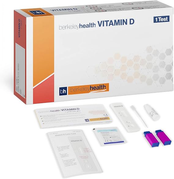 Vitamin D Test Kit, Easy Home Use, Clear Results (1 Test)