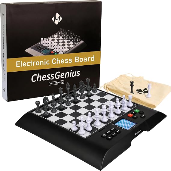 Millennium ChessGenius M810 Electronic Chess Set & Computer, 2050 ELO