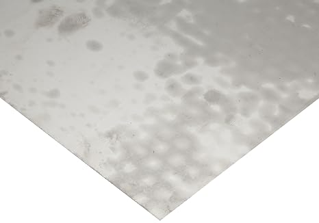 304 Stainless Steel Sheet, #2B Smooth Finish, Annealed, ASTM A240/ASME SA240, 0.024" Thickness, 12" Width, 48" Length, 24 Gauge, OnlineMetals