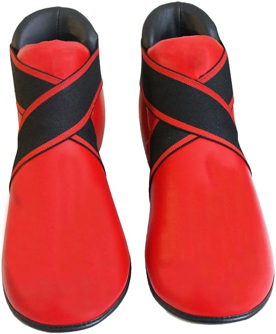 Semi Contact Kick Boxing Cut Boots Taekwondo Martial Arts Sparring Shoes Kombat