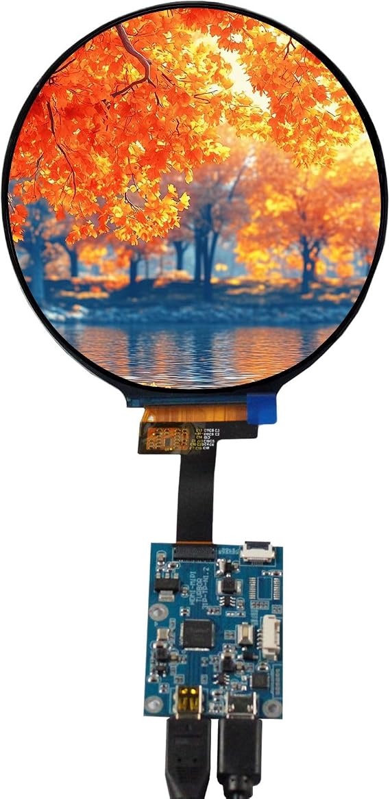 4.0 Inch Round Display 720Px720,Circular IPS LCD Screen