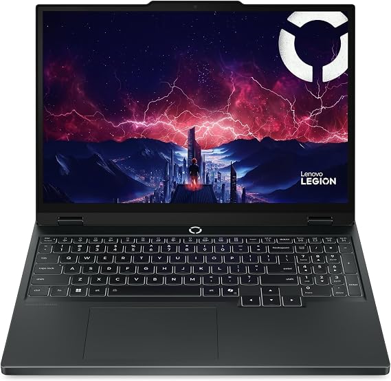 Lenovo Legion 5 Gaming Laptop / 15.1" WQXGA 165Hz / 8 Cores AMD Ryzen 7 260 / NVIDIA GeForce RTX 5060 8GB GDDR6 / 16GB DDR5 512GB NVMe SSD /