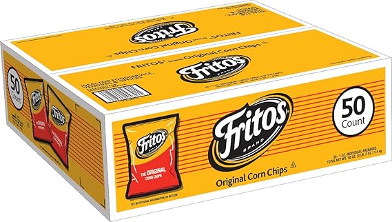 Fritos Original Corn Chips, 1 Ounce (Pack of 50)
