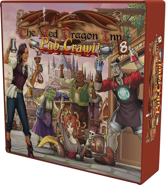 The Red Dragon Inn 8: Pub Crawl! - Strategy Card Game