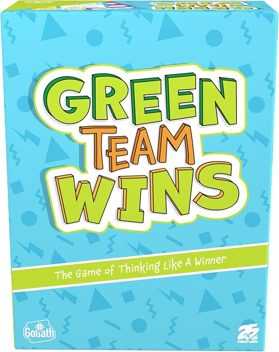 Goliath Green Team Wins Game - Guess The Most Common Answers to Win - 3-6 Players, Ages 10 and Up