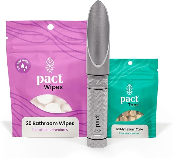 PACT Ultra Lite Bathroom Kit for Trail Running, Mountain Biking, Hiking