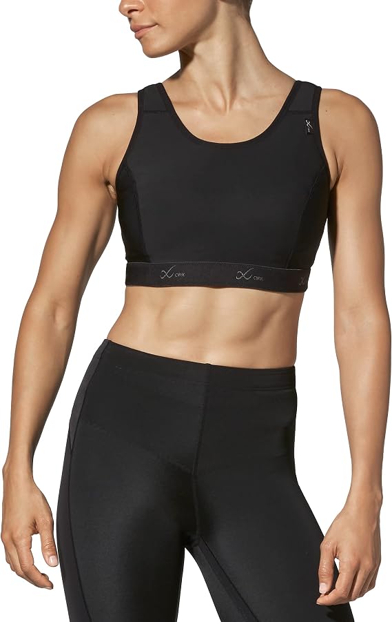 CW-X Women's Stabilyx High Impact Compression Sports Bra, 165106