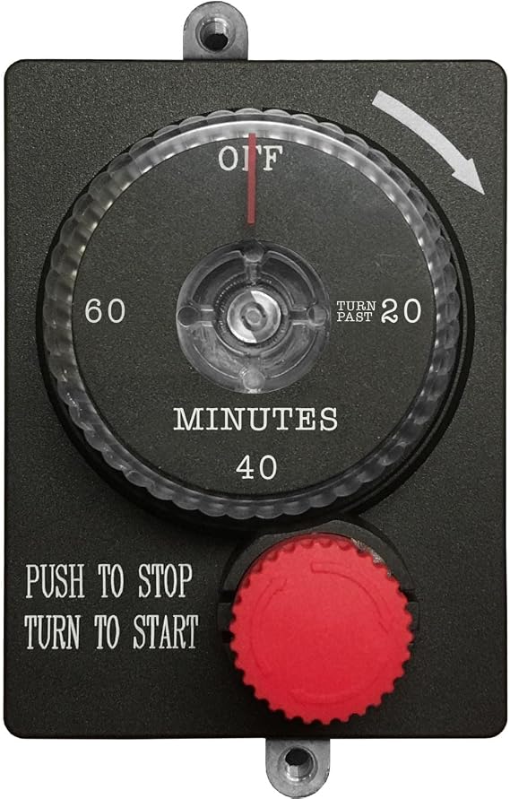 Summerset E-Stop 1-Hour Mechanical Timer with Emergency Shut-Off