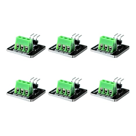 6PCS DS18B20 Terminal Adapter Temperature Sensor Module...