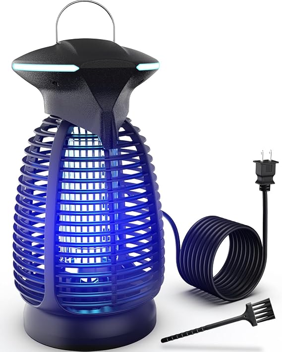 4200V LED Bug Zapper for Outdoor and Indoor Use, Mosquito and Fly