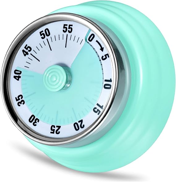 LAOPAO Kitchen Countdown Timer - Magnetic Mechanical Timer, No Battery Required