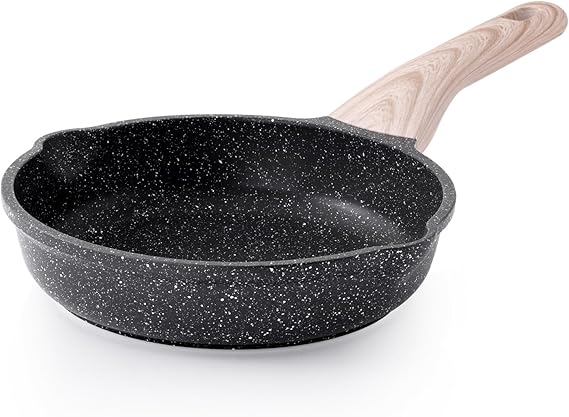 Kordisen Non Stick Small Frying Pan for Egg, 20 cm Omelette Pans Nonstick, Healthy and Non-Toxic, PFOA Free