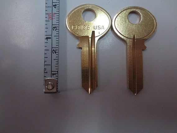 Lot 50 pc CO106 Key Blanks / CO106 1003M Key Blank