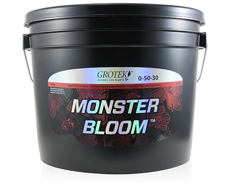 Grotek Monster Bloom Hydroponic Nutrient, 10 KG, Bloom Stage Fertilizer