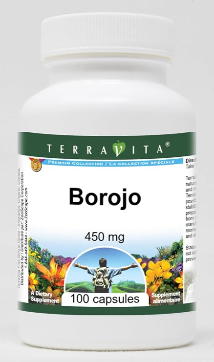 Borojo - 450 mg (100 Capsules, ZIN: 519313)