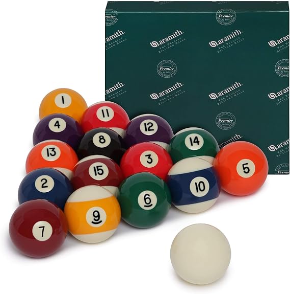 Aramith Premier Billiard Pool Ball Set 2 1/4"