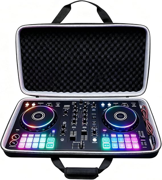 XANAD Hard Case for Pioneer DDJ-FLX4 2-deck Rekordbox Serato DJ Controller