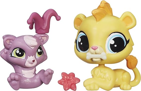 Littlest Pet Shop Pet Pawsabilities Leona Filbert and Cackles Rossi Doll