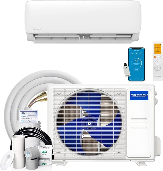 MRCOOL 12000 BTU Ductless Inverter Mini Split Air Conditioner & Heat Pump