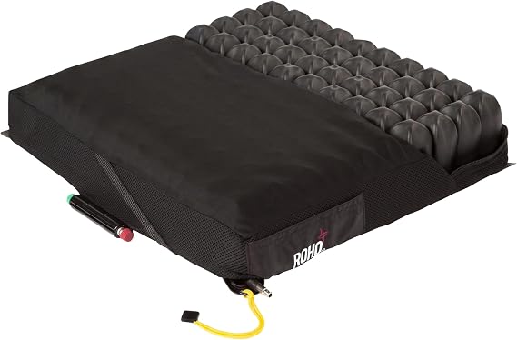 Roho Quadtro Select High Profile Cushion, ISOFLO Air Cells, 11-12" x 11-12"