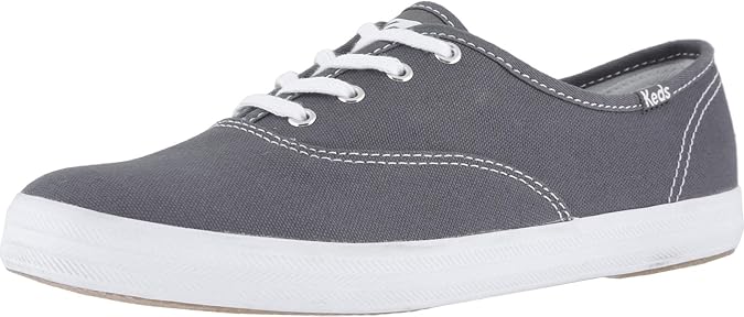 Keds Champion Canvas Lace-Up Graphite 7 3A - Slim