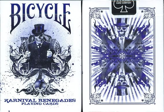 Bicycle Karnival Renegades Playing Cards in Purple