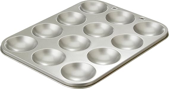 Dexam Mince Pie Tins – Non Stick Mince Pie Tins for Baking 12 Festive Pastries, Carbon Steel 12-Cup Tray, Easy Clean Bakeware, Ideal for Christmas Treats.