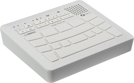 Yamaha Finger Drum Pad Compact Electronic Drum Pad with Built-In Sounds, USB FGDP-30 | 18 Touch-Sensitive Pads, 1, 212 Voices, 39 Kits, Built-in Speaker, Rechargeable 1, 400mah Battery, USB Midi and Audio, Aux in