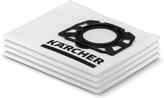 Karcher, Wd 2 Plus/3 4St Keçe Filtre Torbası, 2.863-314.0, Beyaz