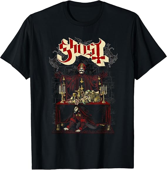 Ghost Don Giovanni T-Shirt, Men, Black, 3X-Large