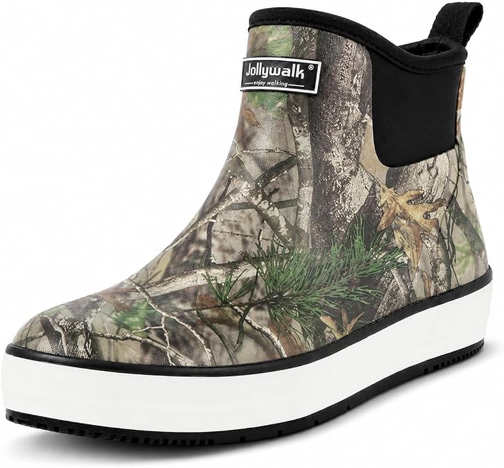 Jollywalk ankle wellies,deck boots, handmade,made of 100% rubber material,waterproof,anti slip,Easy to clean,comfortable,Suitable for fishing, sailing, and walking dogs