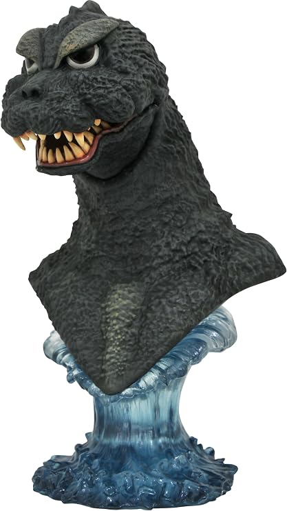 DIAMOND SELECT TOYS Godzilla 1964 Legends in 3-Dimensions Bust, Multicolor, 10 inches
