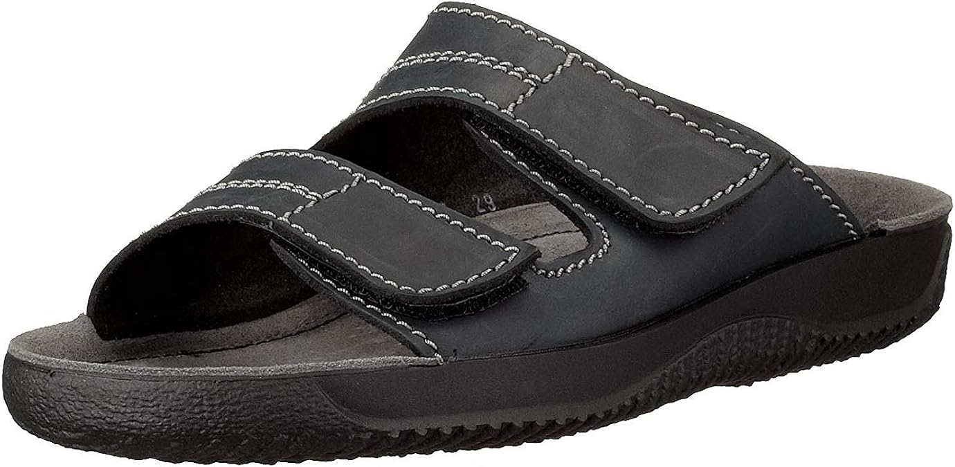 Rohde Soltau-H Men's Mules Enjoy maximum comfort with the Rohde men's Soltau-H mules: soft leather. Ideal for everyday wear.