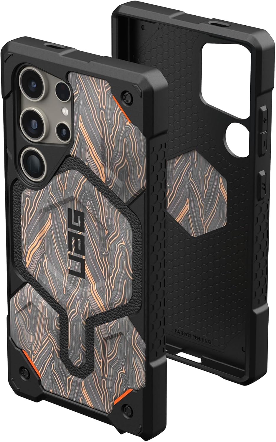 URBAN ARMOR GEAR UAG Designed for Samsung Galaxy S24 Ultra Case 6.8" Monarch Pro, Metropolis LT Magnetic Charging Rugged Protective Cover