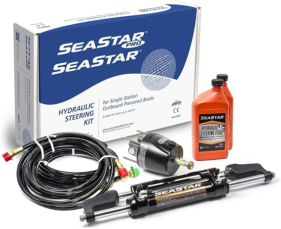 SeaStar HK75xxA-3 PRO 2.0 Hydraulic Kit Kevlar Reinforced (Hoses Included)