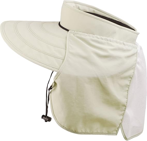 Juniper Women's Taslon UV Large Bill Visor, One Size, Khaki