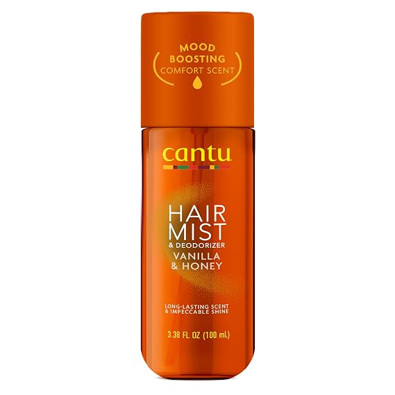 Cantu Vanilla & Honey Hair Mist & Deodorizer, 3.38 fl oz