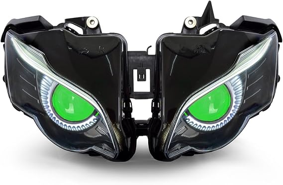 KT CBR1000RR 2008-2011 Headlight, Green Demon Eye