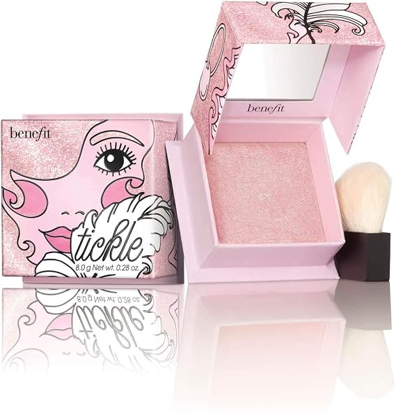 Benefit Tickle Golden Pink Highlighter 0.28 Ounce