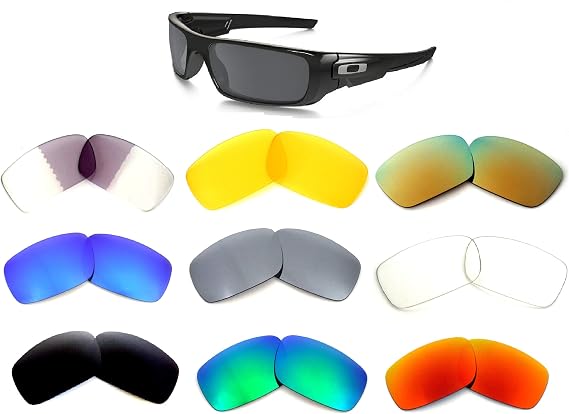 Galaxy Replacement Lenses For Oakley Crankshaft 8 Colors Pairs